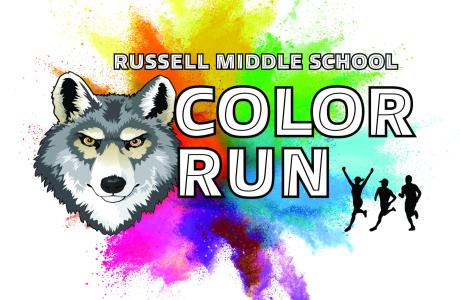 Russell Color Run Logo