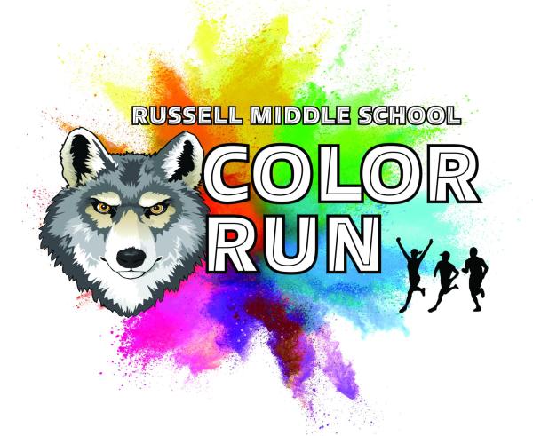 Russell Color Run Logo