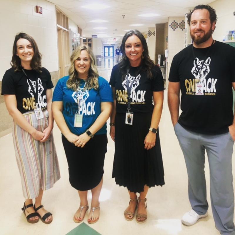 Counselors standing together